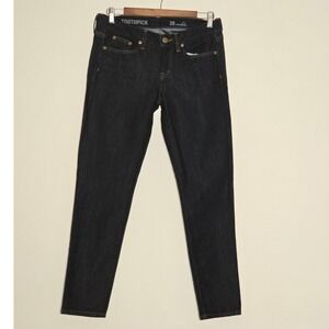 NWT || J. Crew Toothpick Ankle Jeans Dark Wash Denim Women Size 28